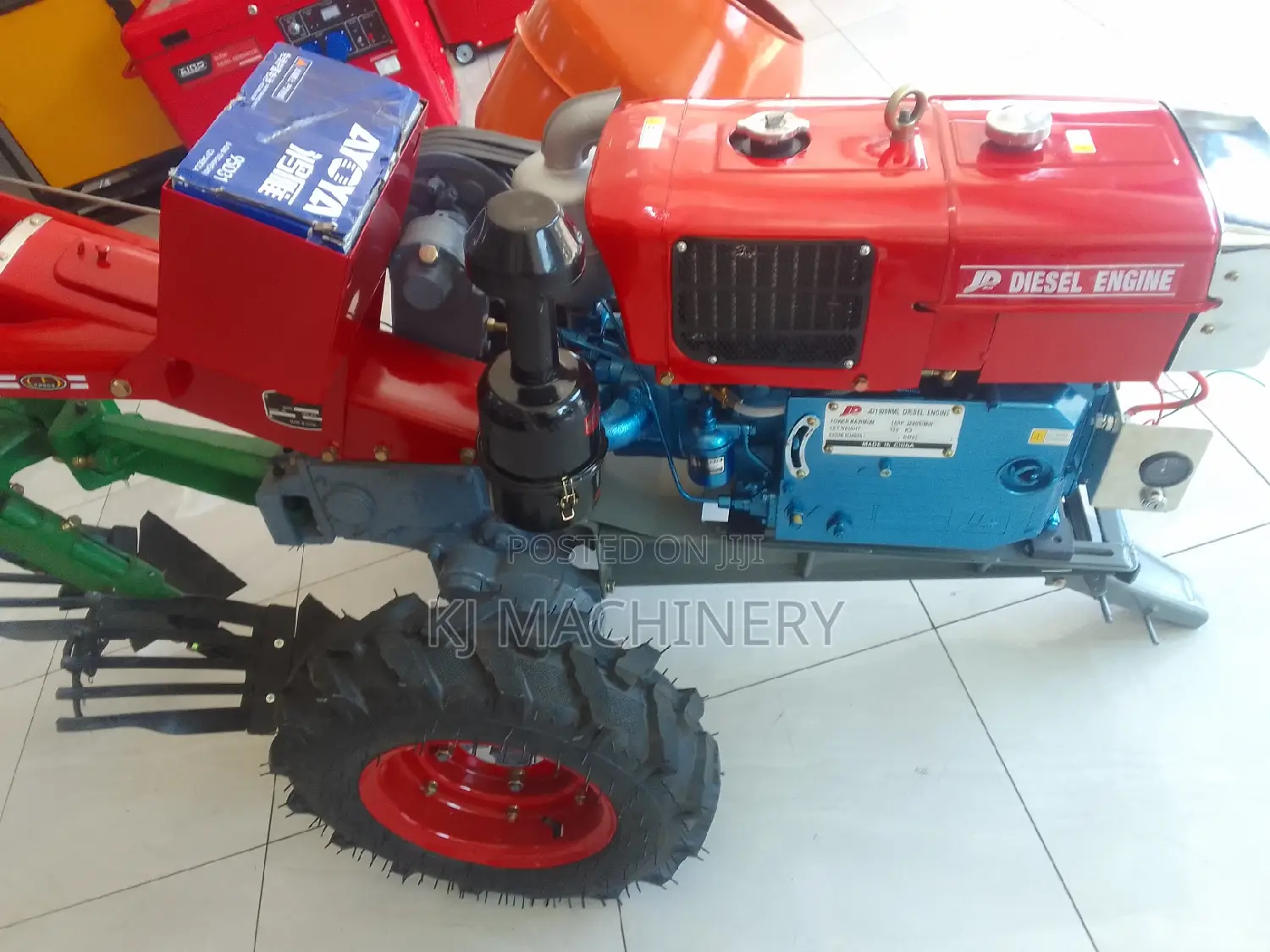 Diesel Powered Walking Tractor 16horsepower Heavy Duty
