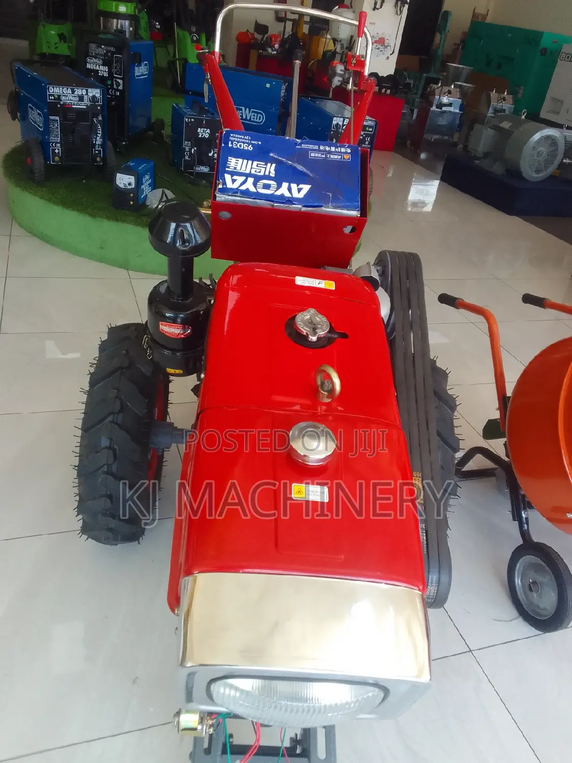 Diesel Powered Walking Tractor 16horsepower Heavy Duty