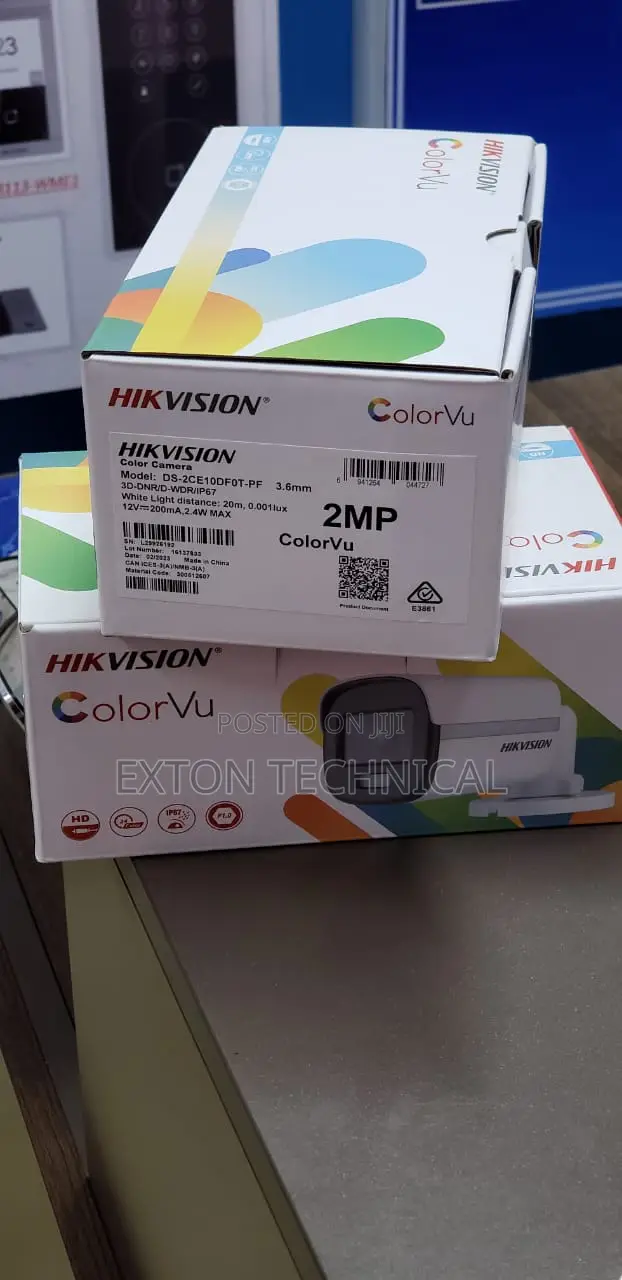 2mp Full Color 20mtrs Bullet Camera Hikvision