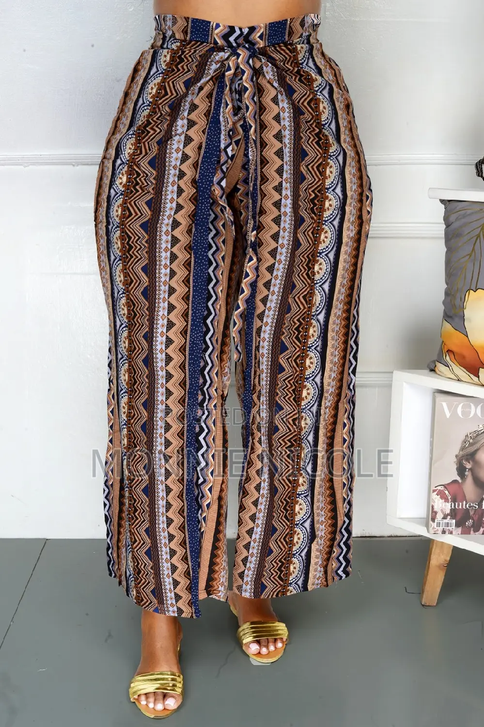 African Print Pallazo Pants /Skirt Wrapper