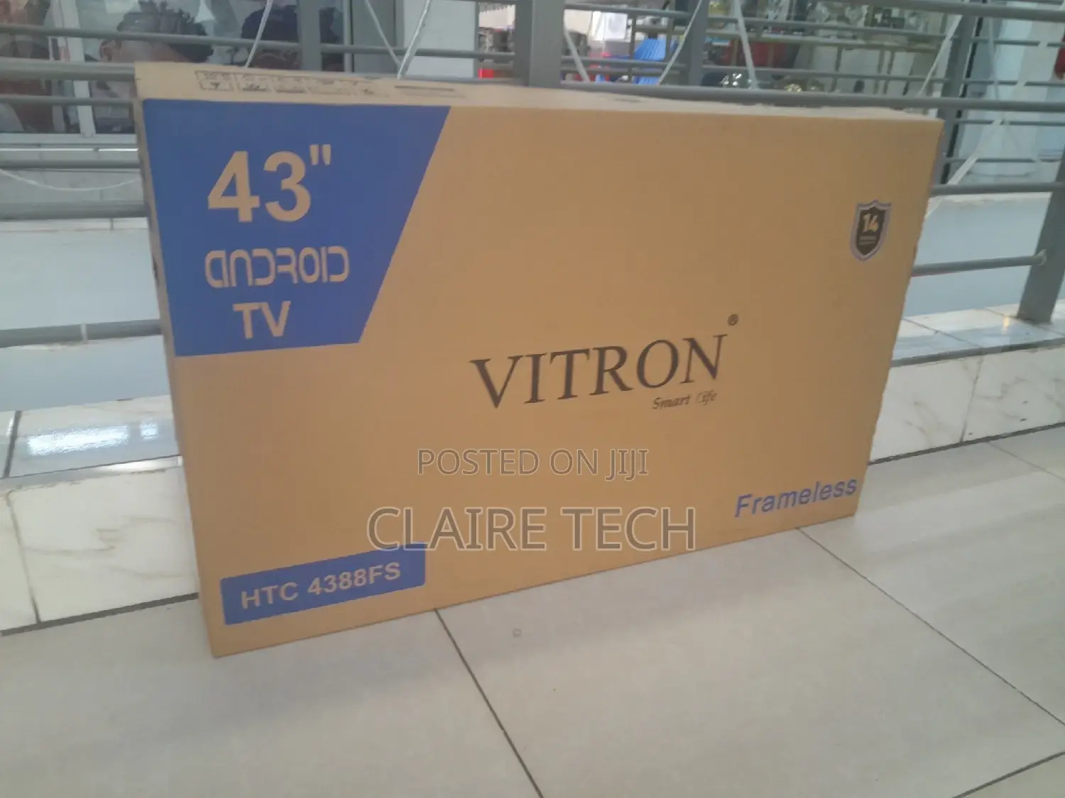 Vitron 43" Inch Smart Android Full Hd TV Bluetooth Enabled