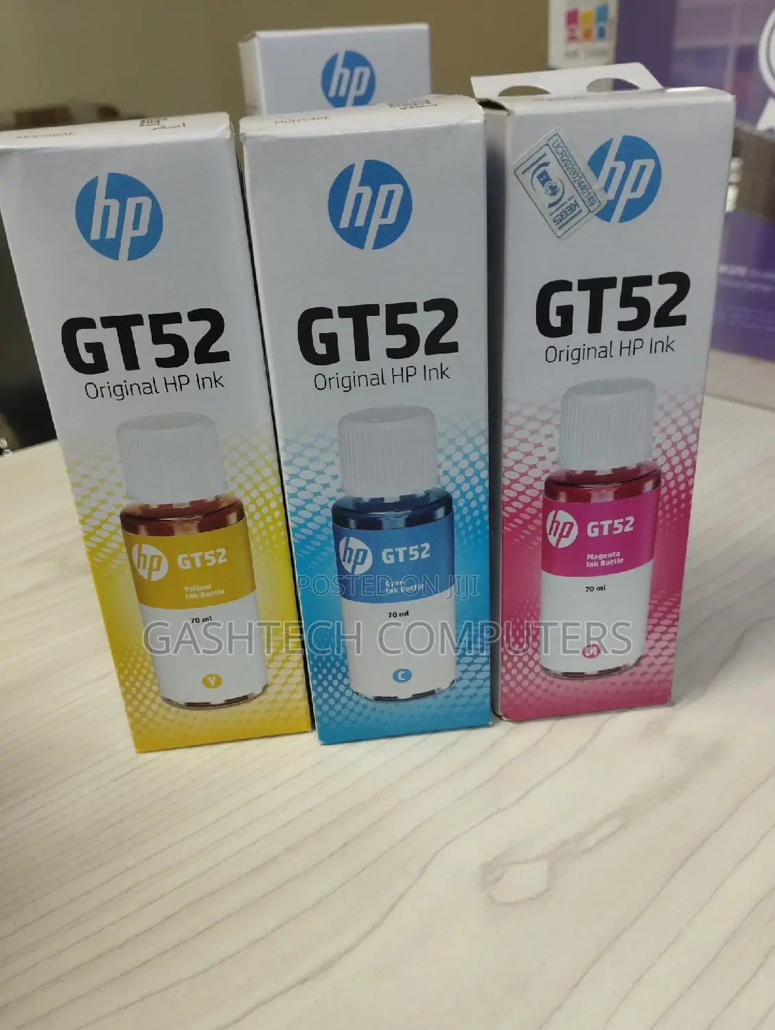 HP Gt52 Original Color HP Ink Gt52 Gt52