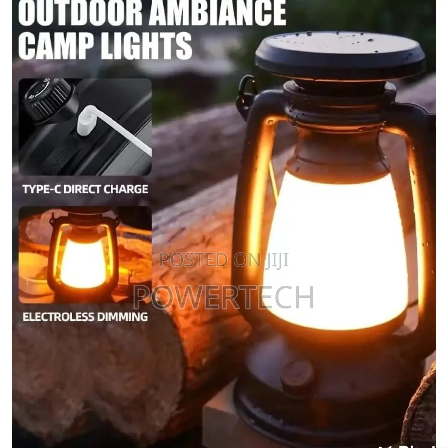 Solar/Rechargeable Lantern Lamp