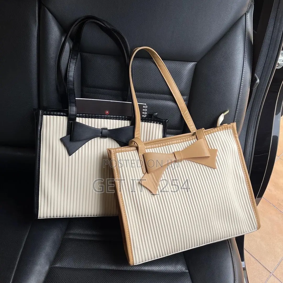 Bow Tie Ladies Tote Bags
