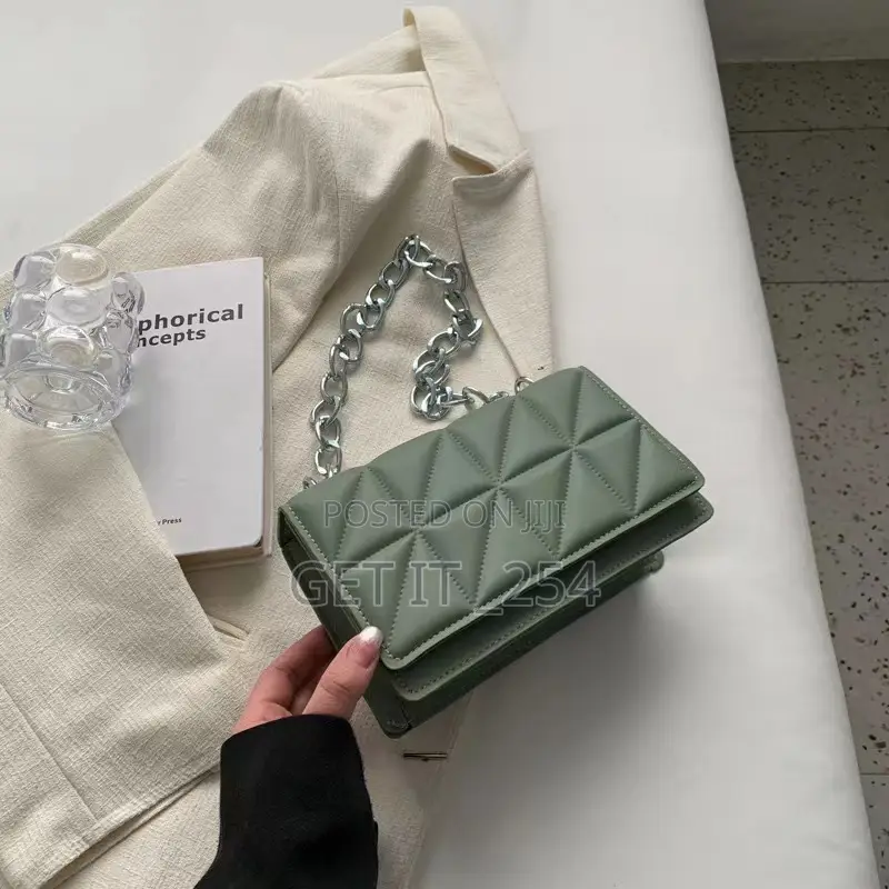 Mini Quilted Flap Chain Sling Bag