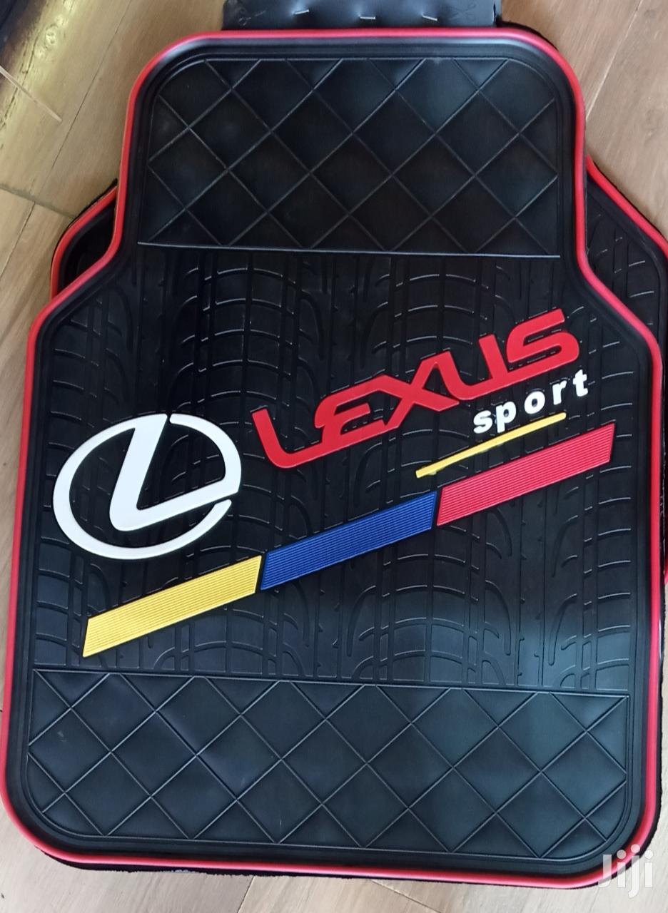 New Lexus Sport Branded Car Floor Mats, Free Delivery Within Nrb Town.