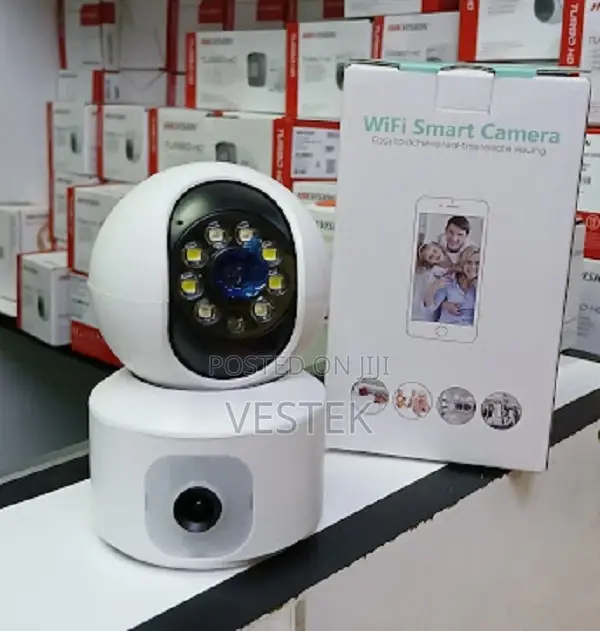 Dual Lens Nanny Wifi Camera 2mp Icsee Quality Nanny Camera