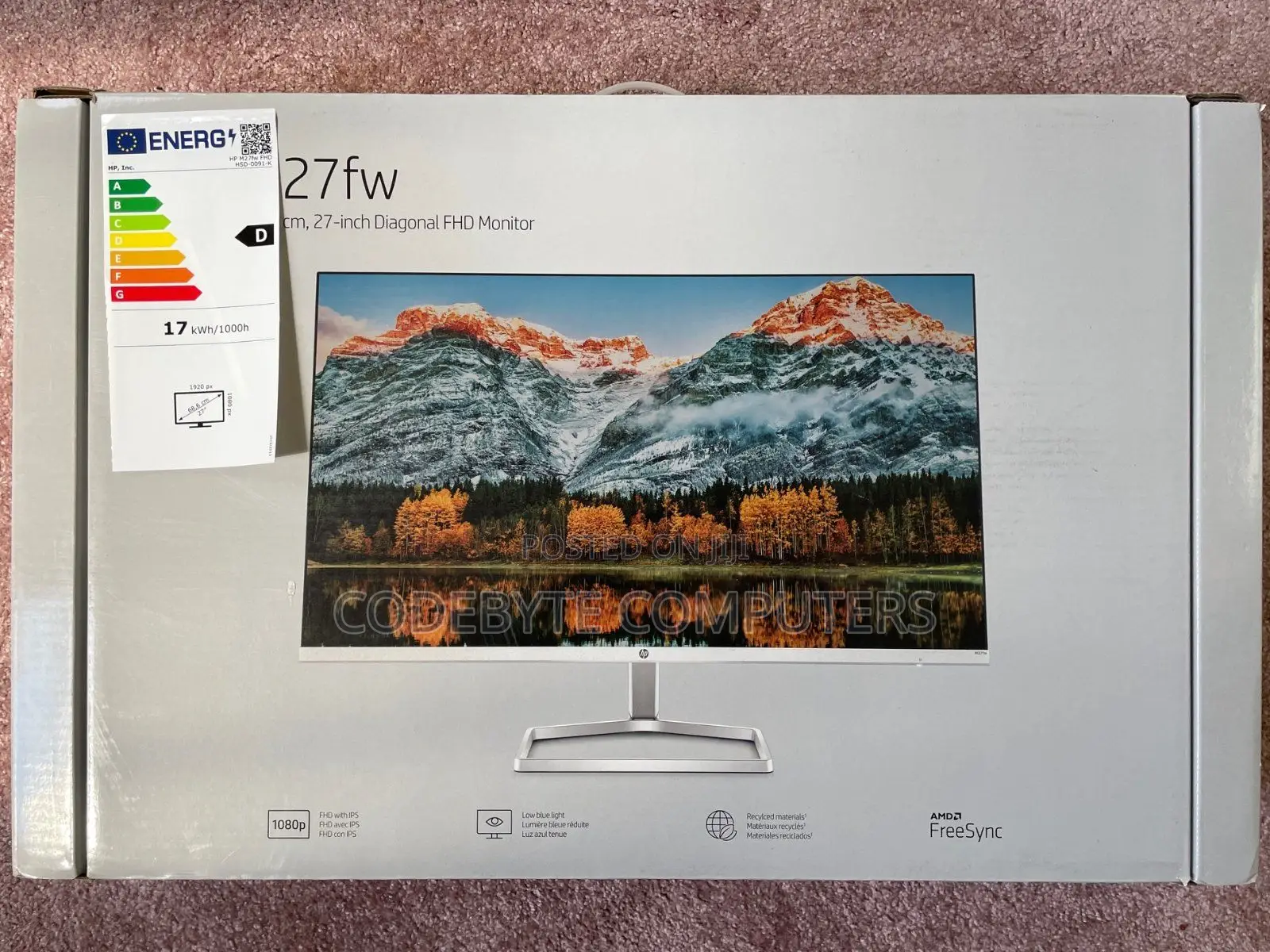 Hp M27FW Monitor/ Hp M27fw Hp TFT Monitor M27FW