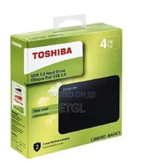 Toshiba Canvio External HDD - 4tb
