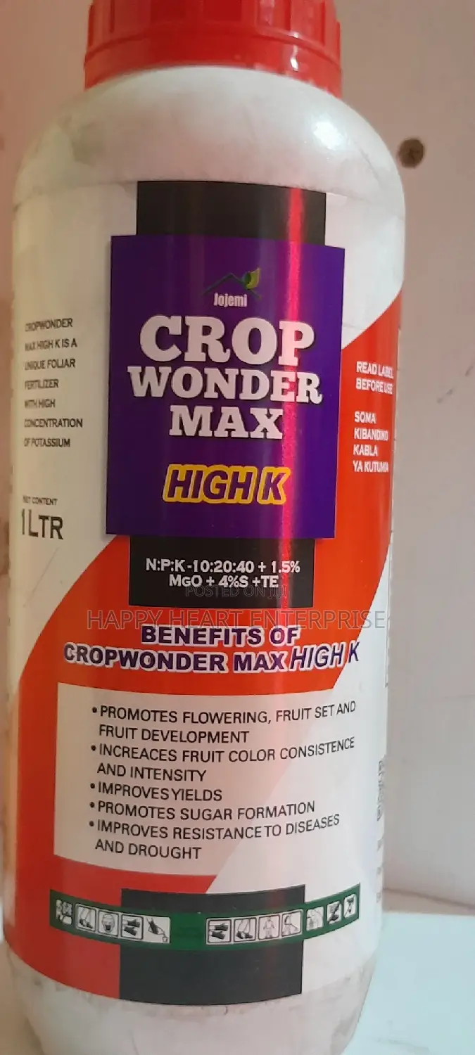 Crop Wonder Max High K 1litre