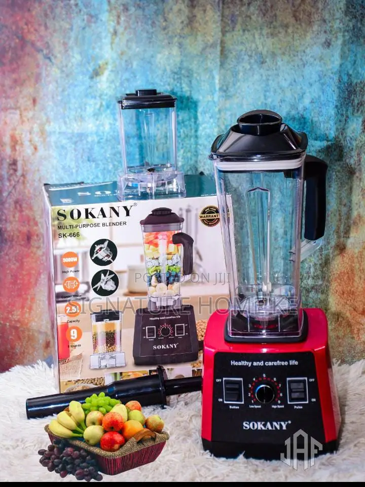 Sokany Commercial Blender