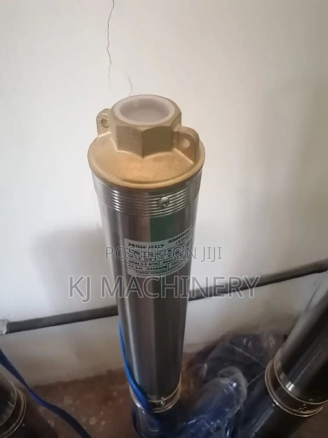 Electric Submersible Water Pump Primo Italy Power