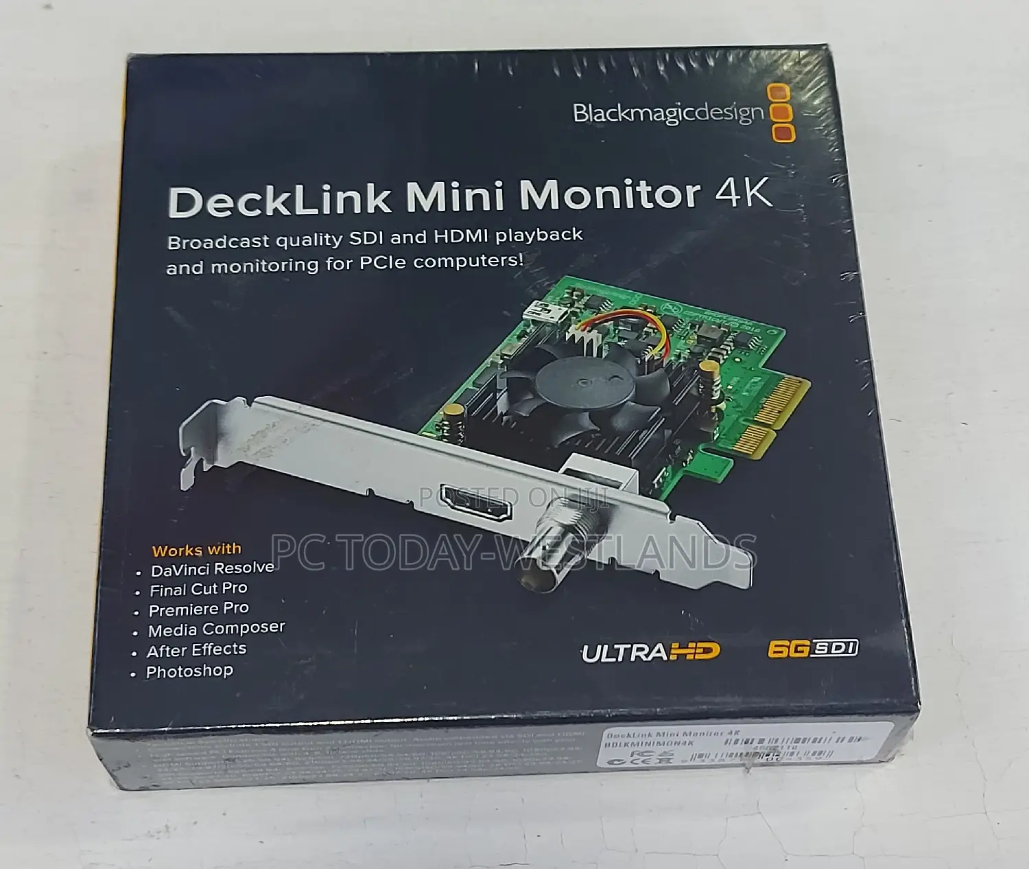 Blackmagic Design Decklink Mini Monitor Playback Card