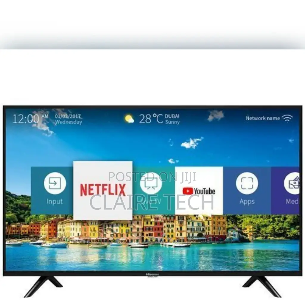 Latest Vitron 32 Inches Smart Android Flameless Tv Htc3200s