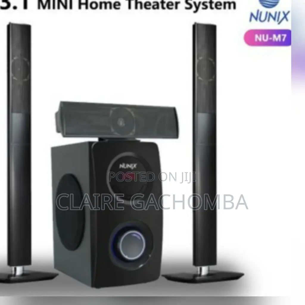 3.1ch Nunix M7 Sub Woofer Nu-M7