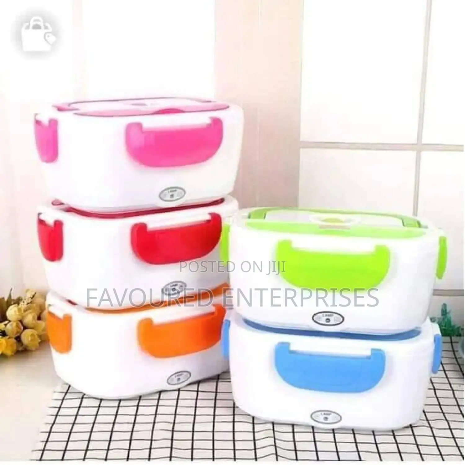Portable Electric Food Lunchbox Warmer Thermos