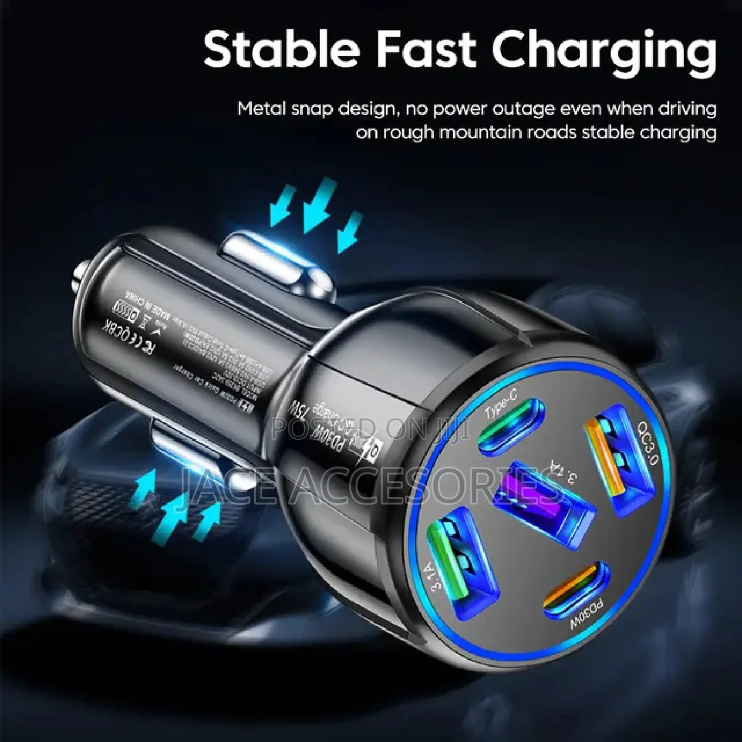 75w Car PD Fast Charger