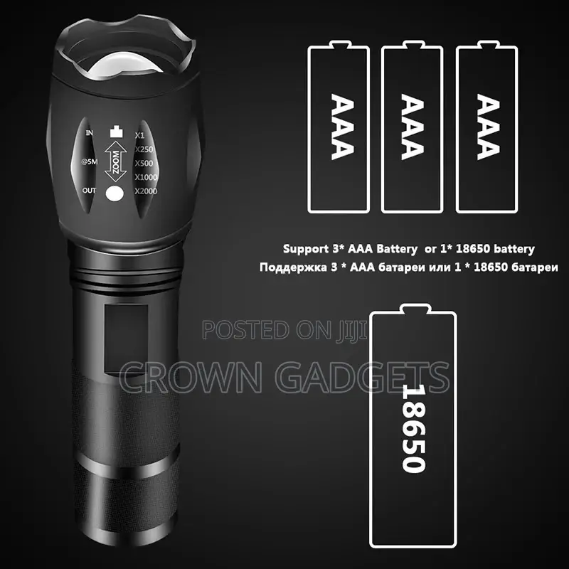 Zoomable Led Torch