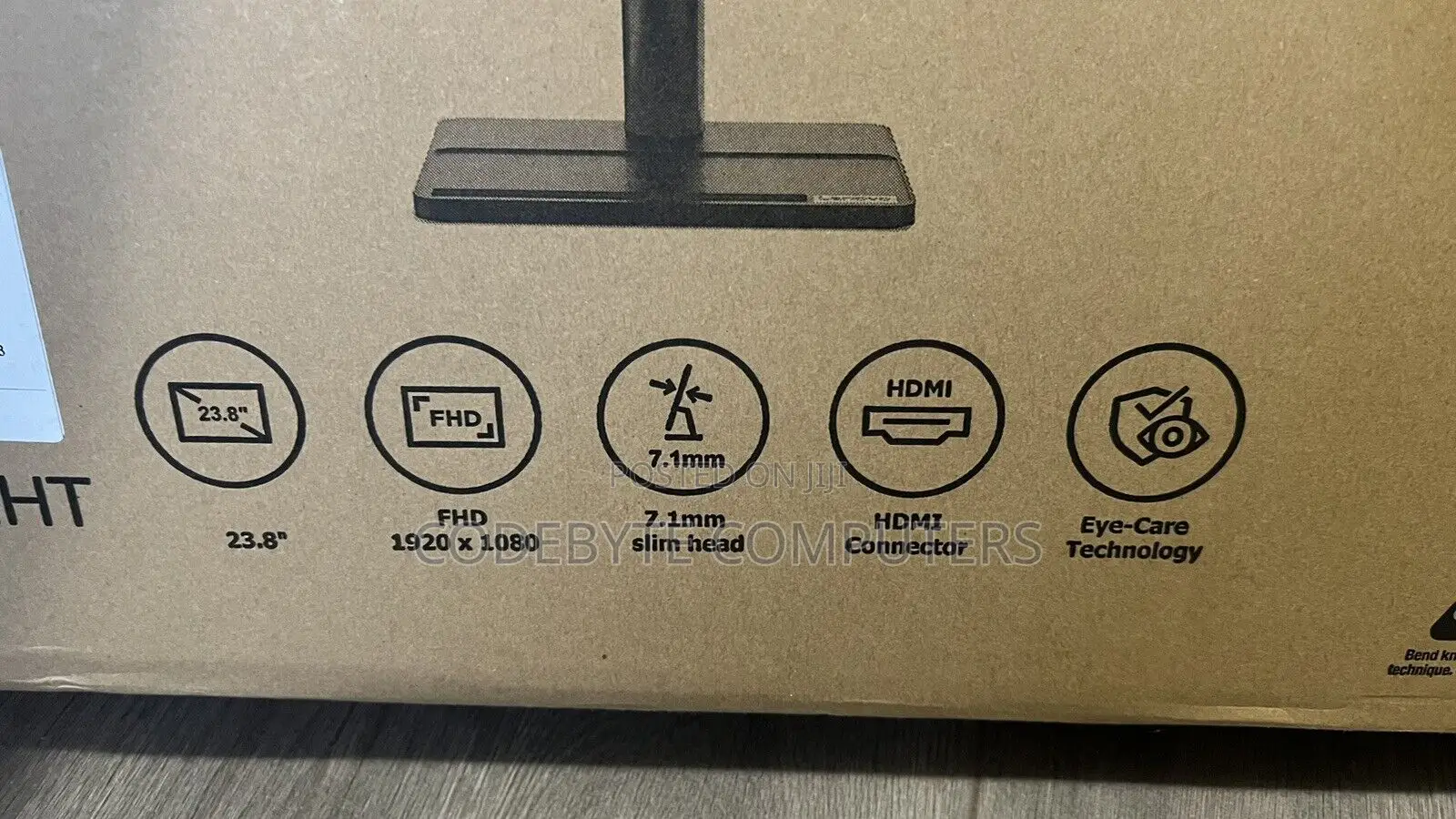 Lenovo L24e-40 23.8" FHD Monitor,
