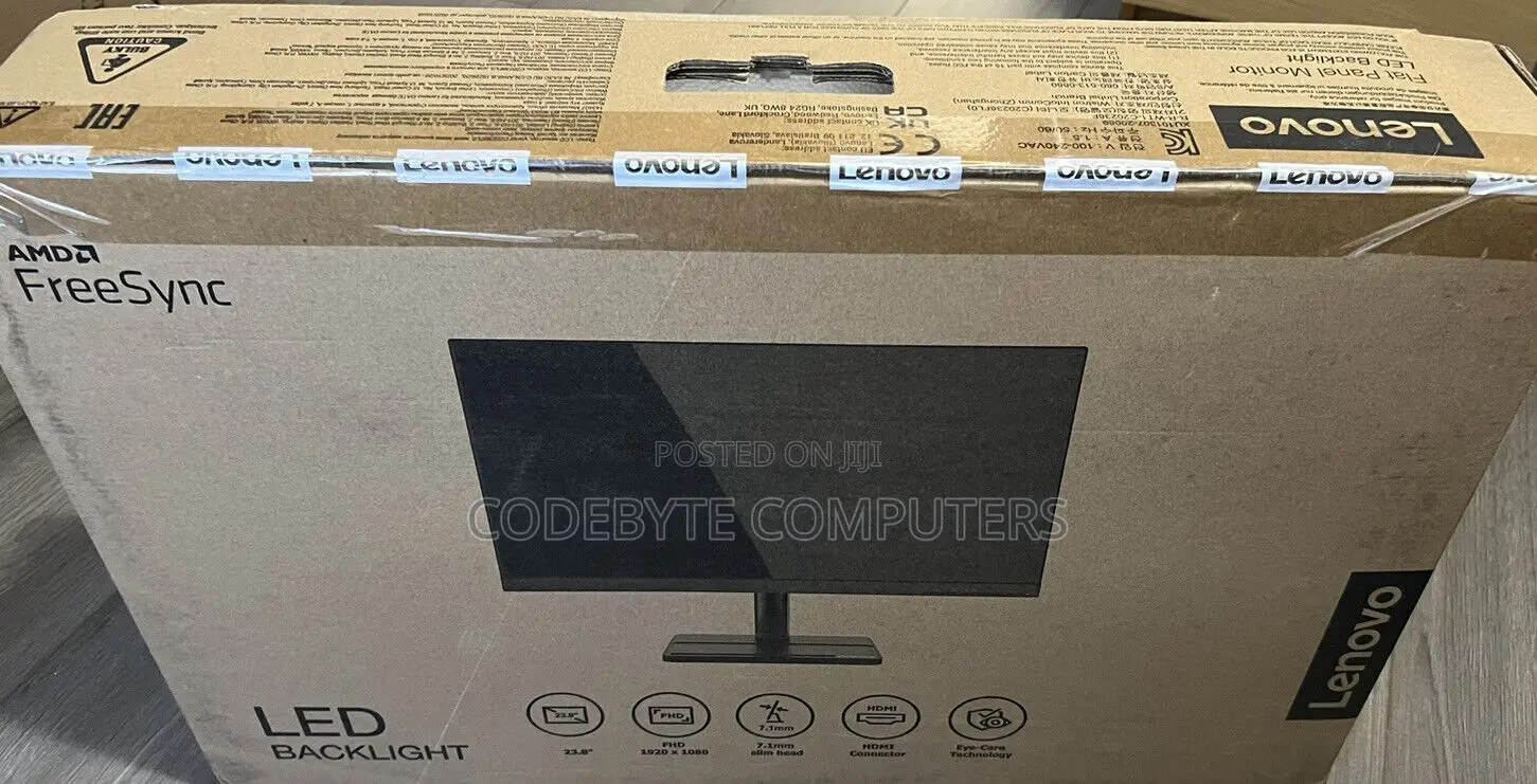 Lenovo L24e-40 24" FHD Monitor 1080P