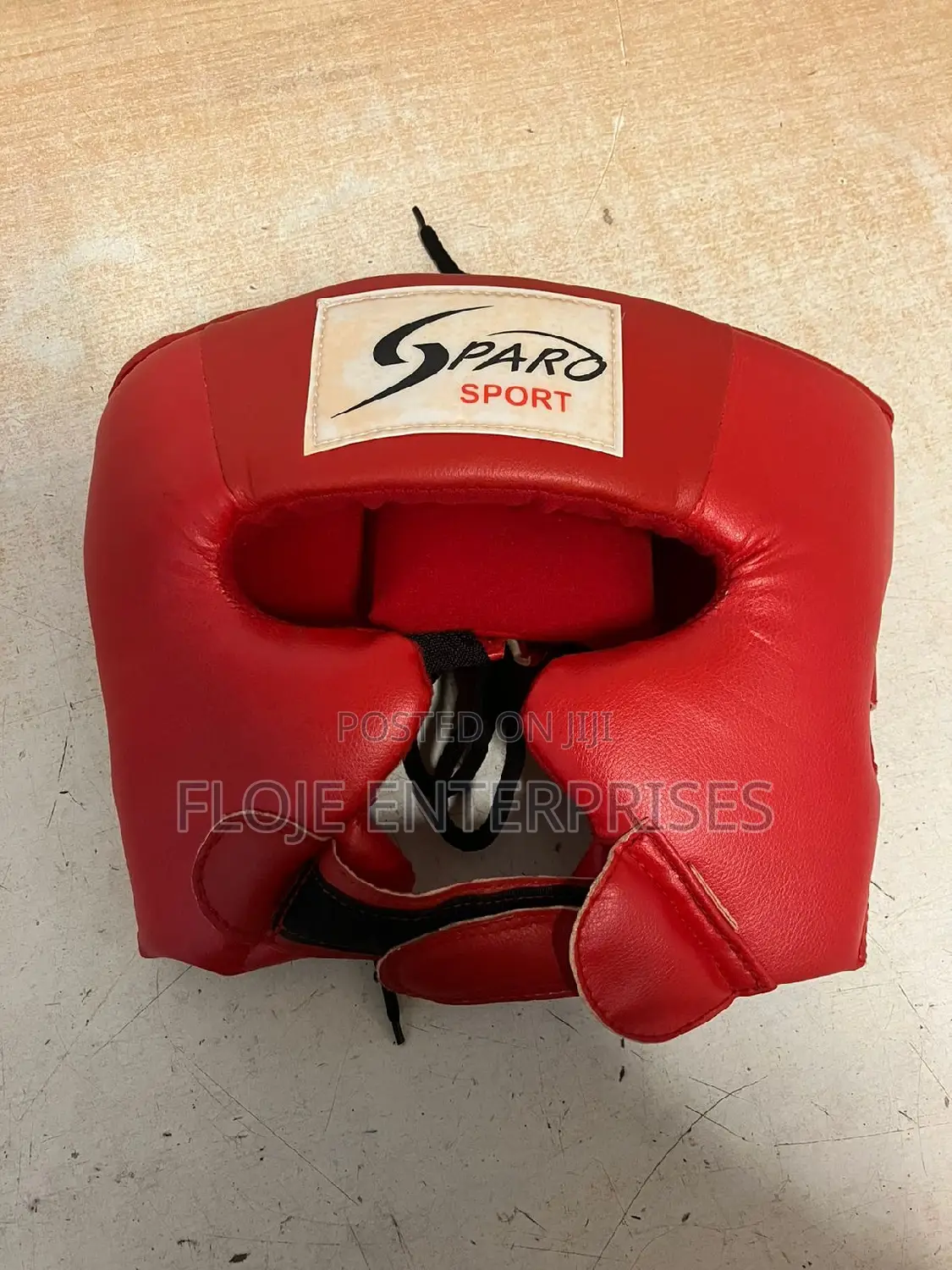 Boxing Head Guard Red