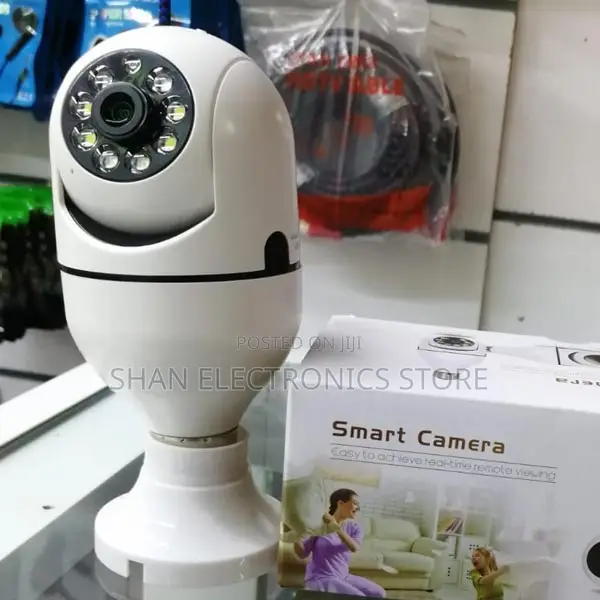 PTZ BULB _Wireless Home Security Camera Colour Night Vision