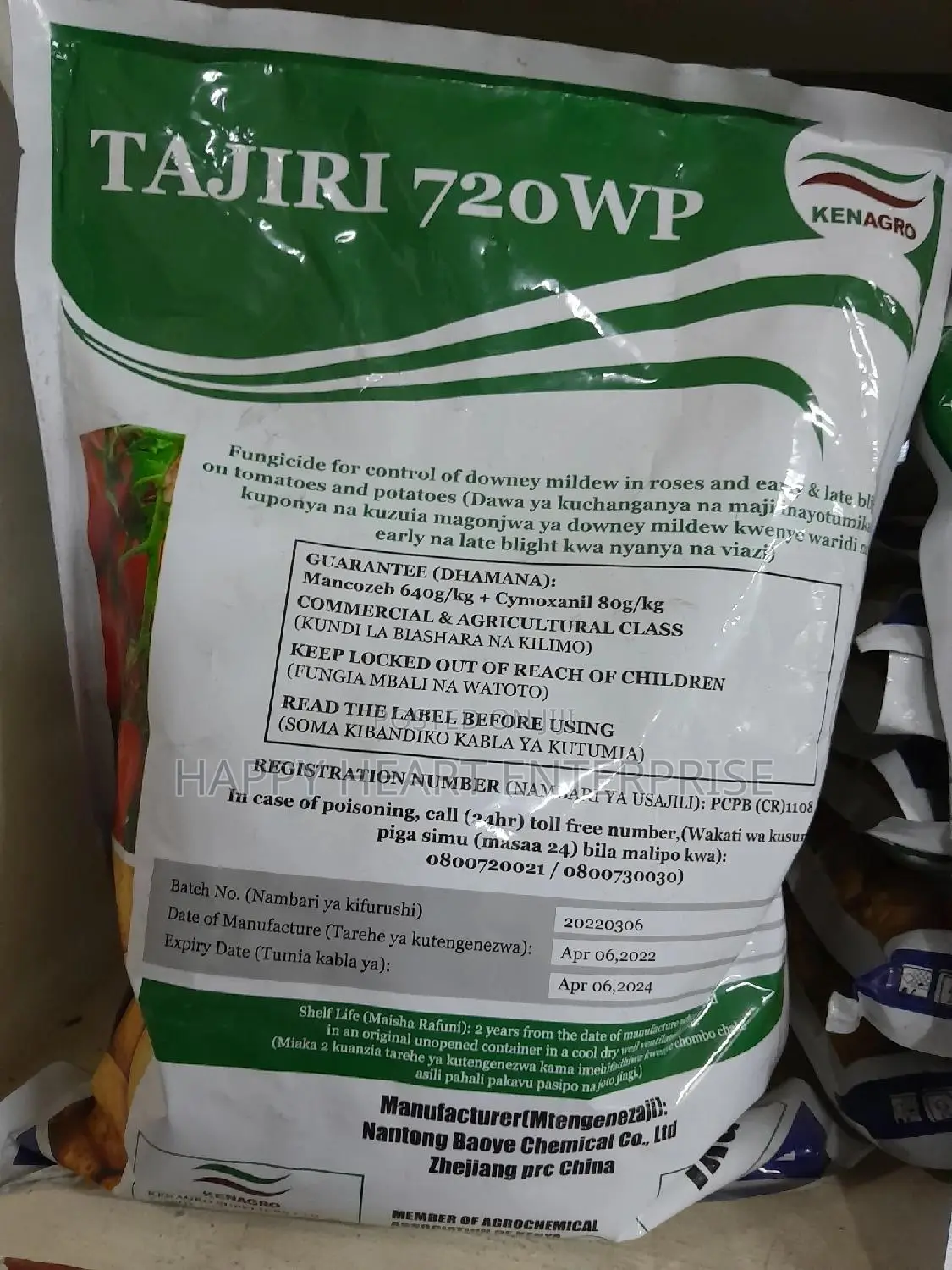 Tajiri 720wp Fungicide 1kg
