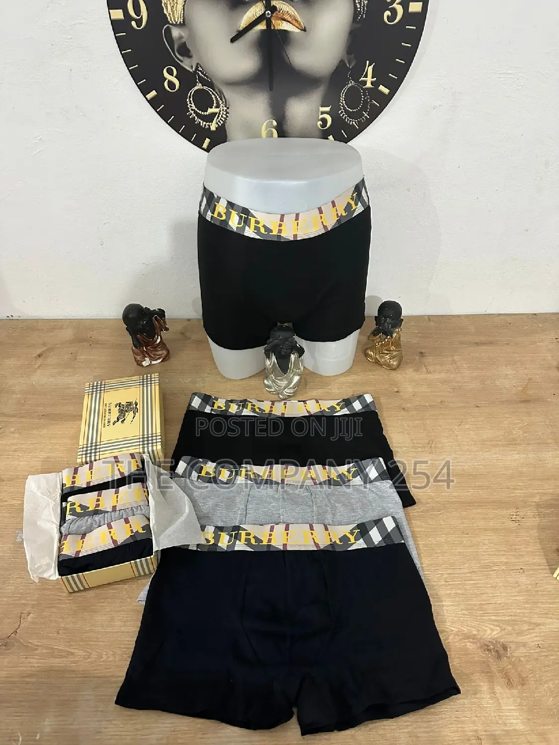 High Quality Designer Brand Mens 3 in 1 Boxer Shorts.