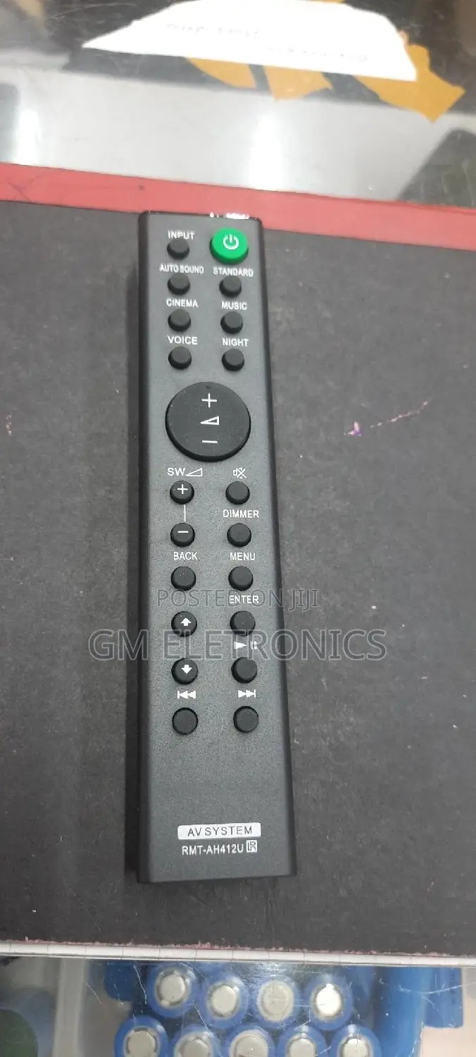 New (RMT-AH412U) Sony Soundbar Replacement Remote.