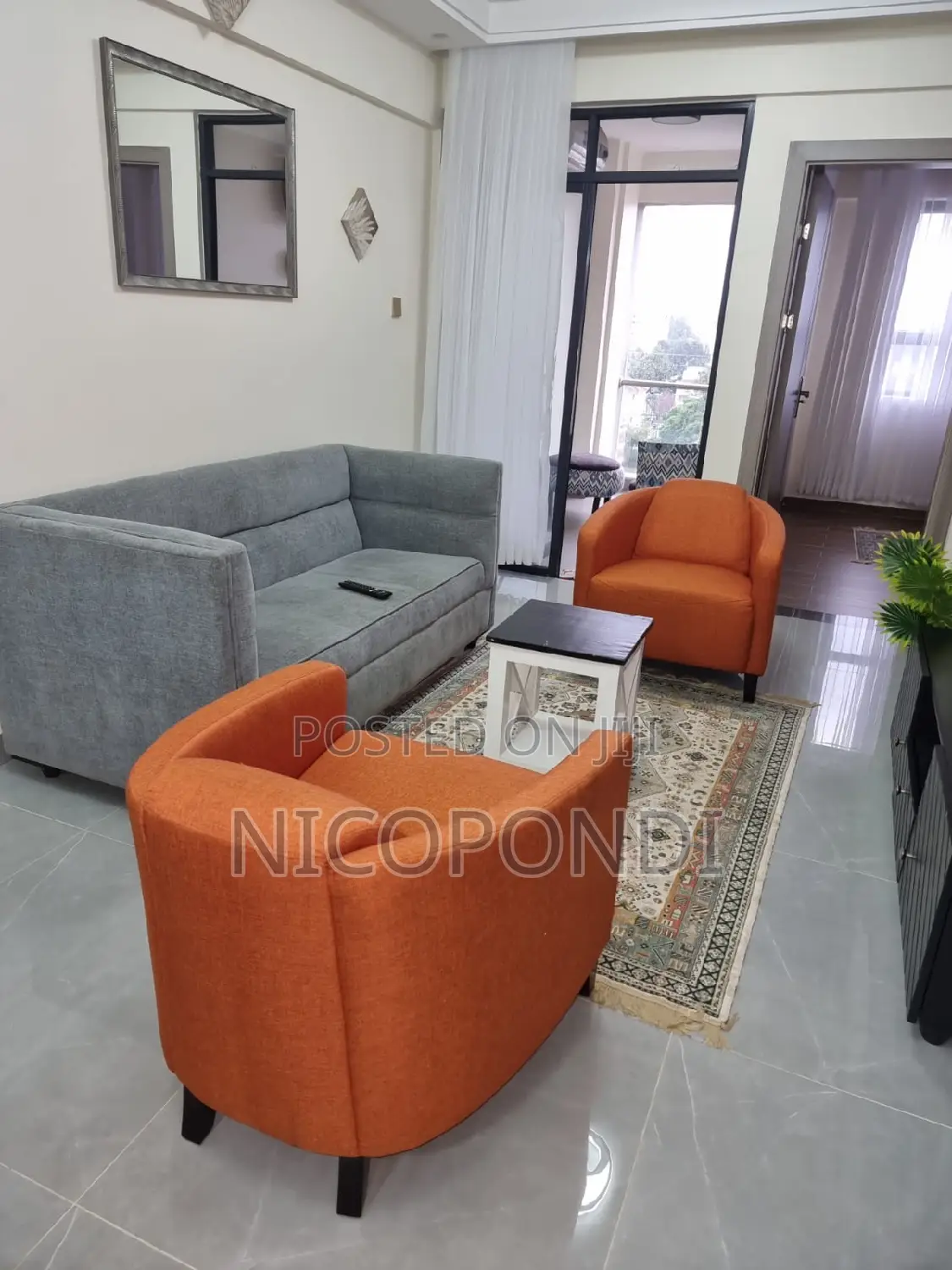 Furnished 1bdrm Apartment in Valley Heights, Lavington for rent