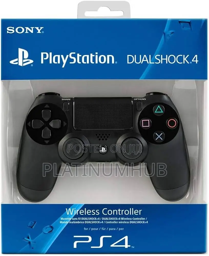 Black Controller Ps4 Gy9