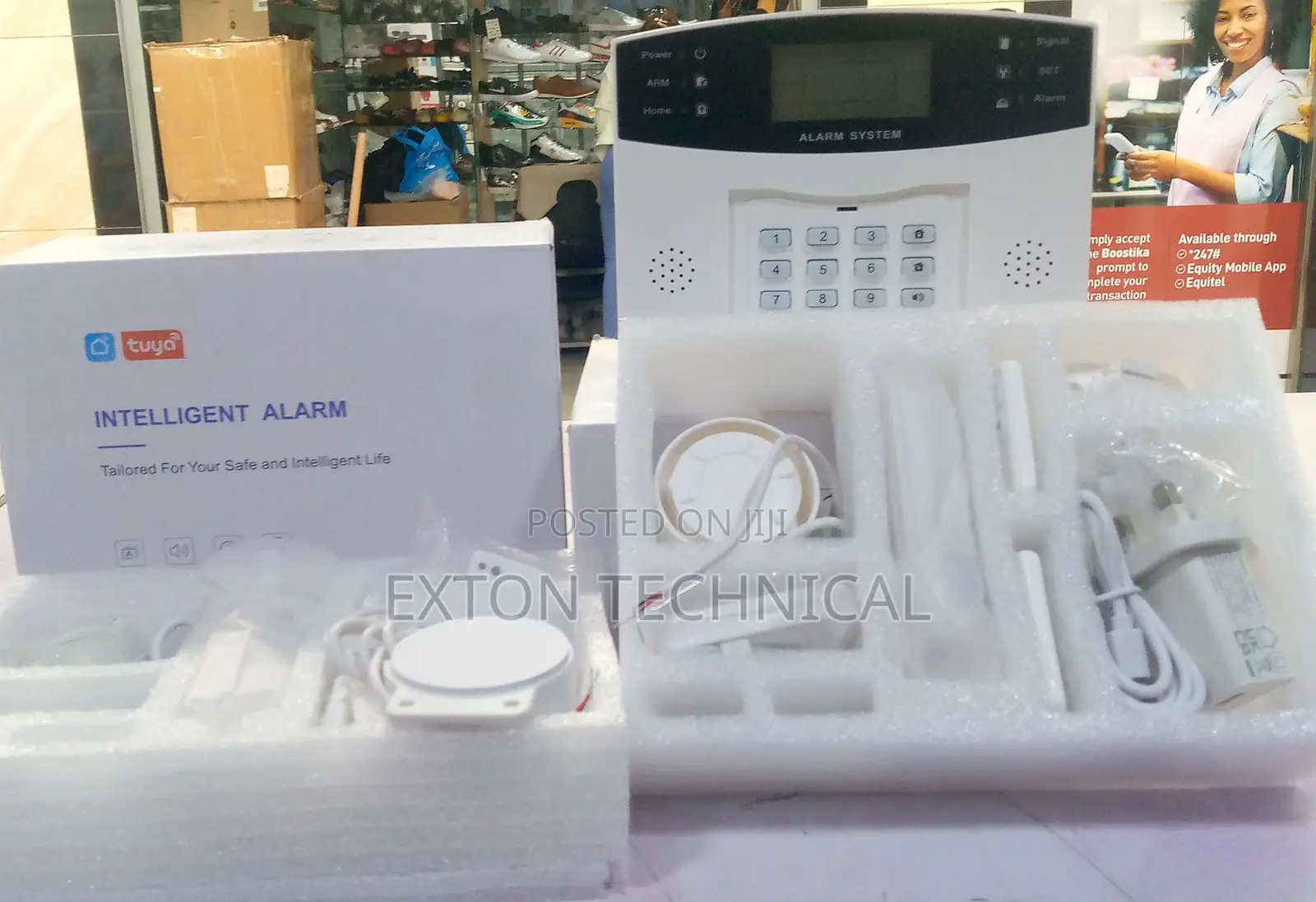 Smart Wired Security Alarm System With GSM and Wi-Fi Connect
