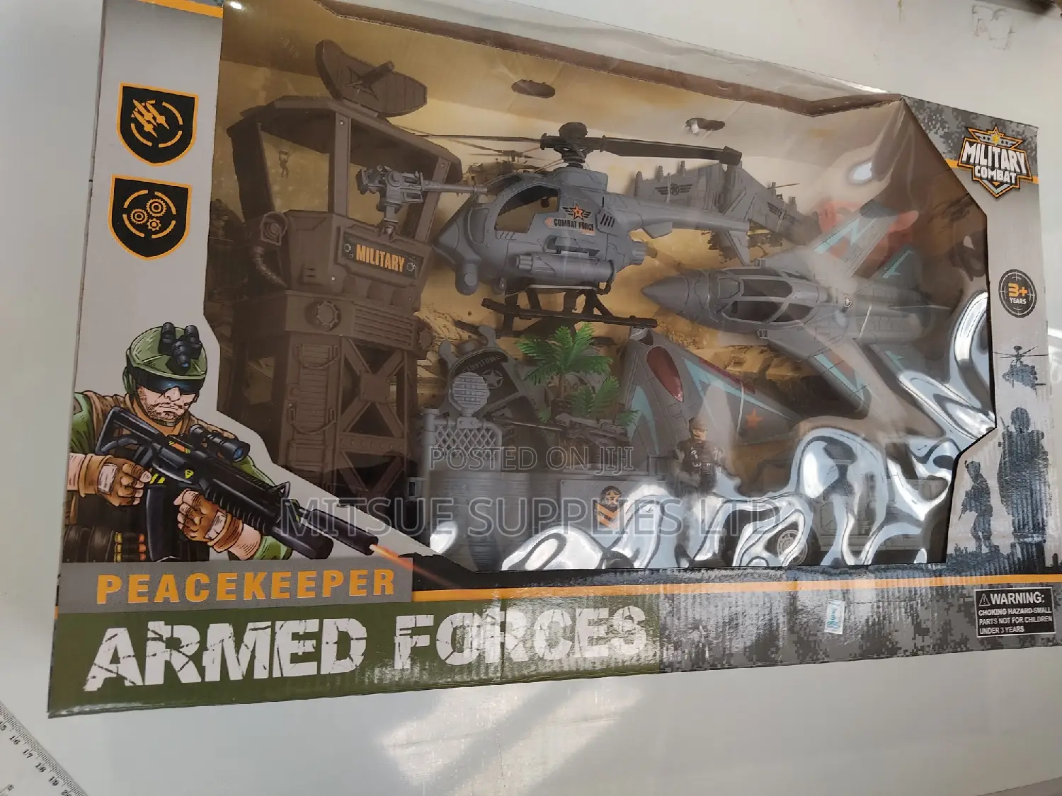 Combat Peacekeepers Full Military Toy Set