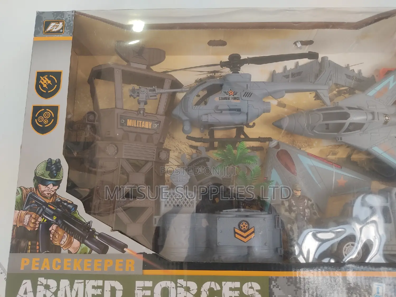 Combat Peacekeepers Full Military Toy Set