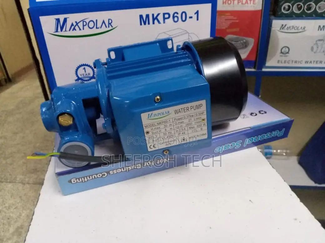 Electric Water Pump 0.5hp Maxpolar