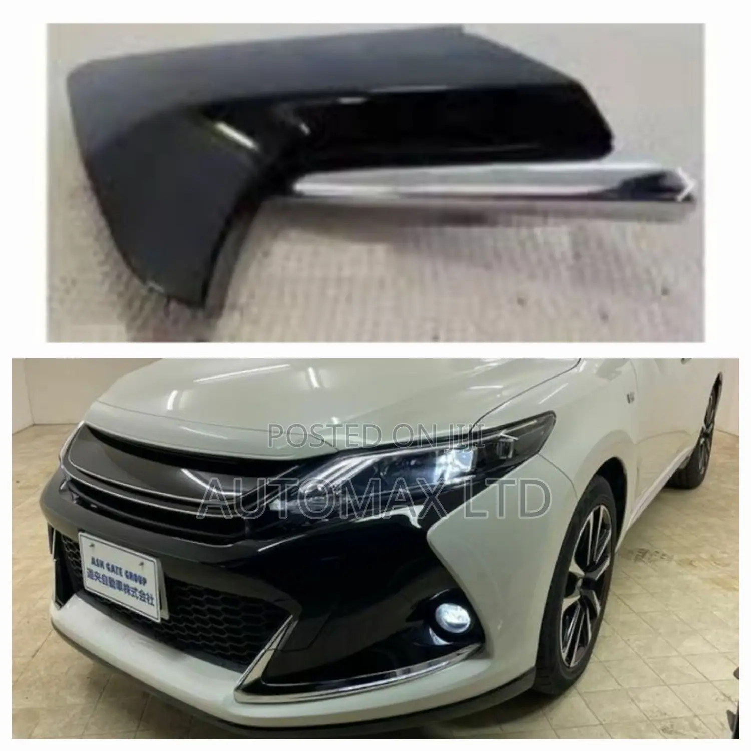 Zsu65w: Toyota Harrier Gs, Yr2018+, Front Towing Cap Cover,