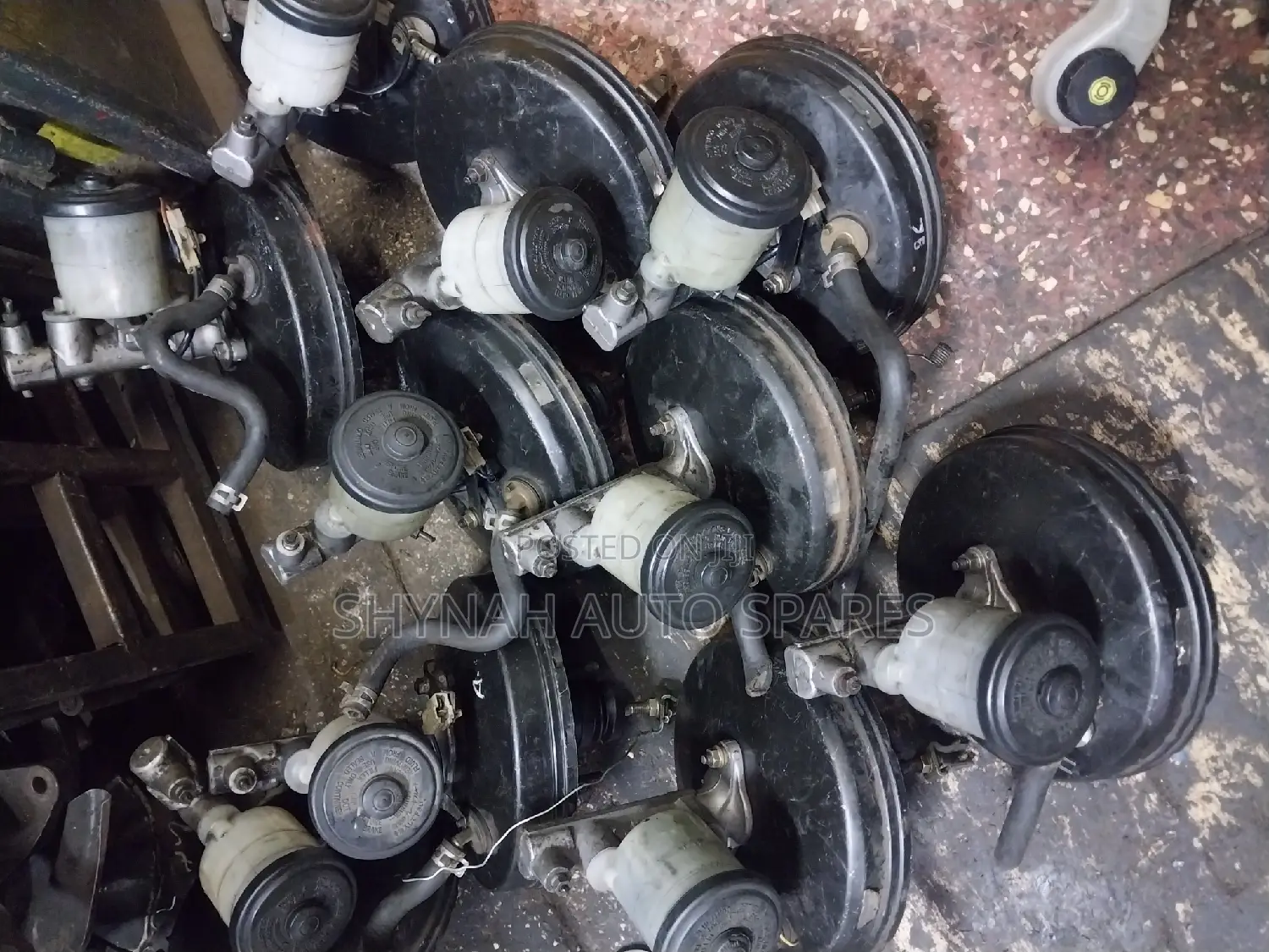 Toyota Starlet Brake Master Cylinder and Booster Complete