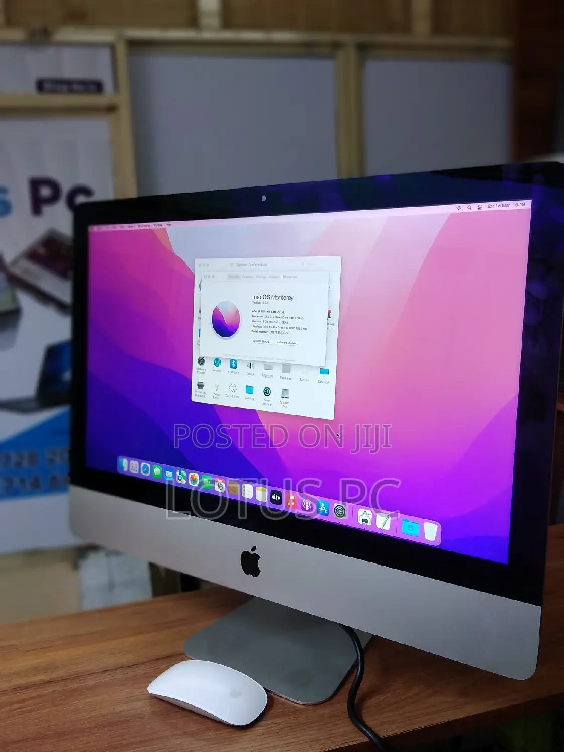Desktop Computer Apple iMac 8GB Intel Core I5 HDD 1T