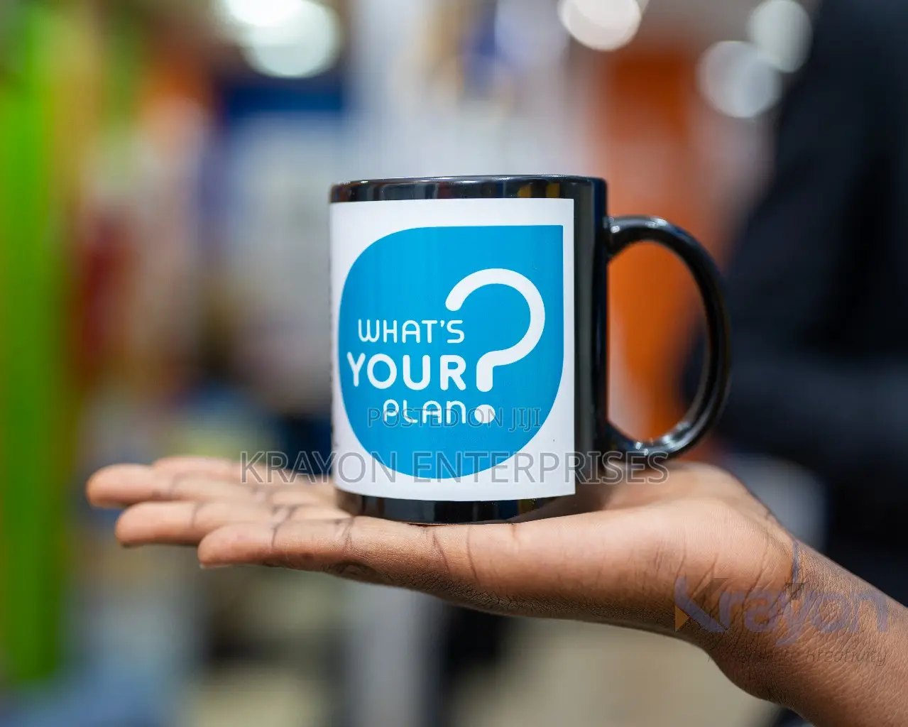 Black Patch Mugs