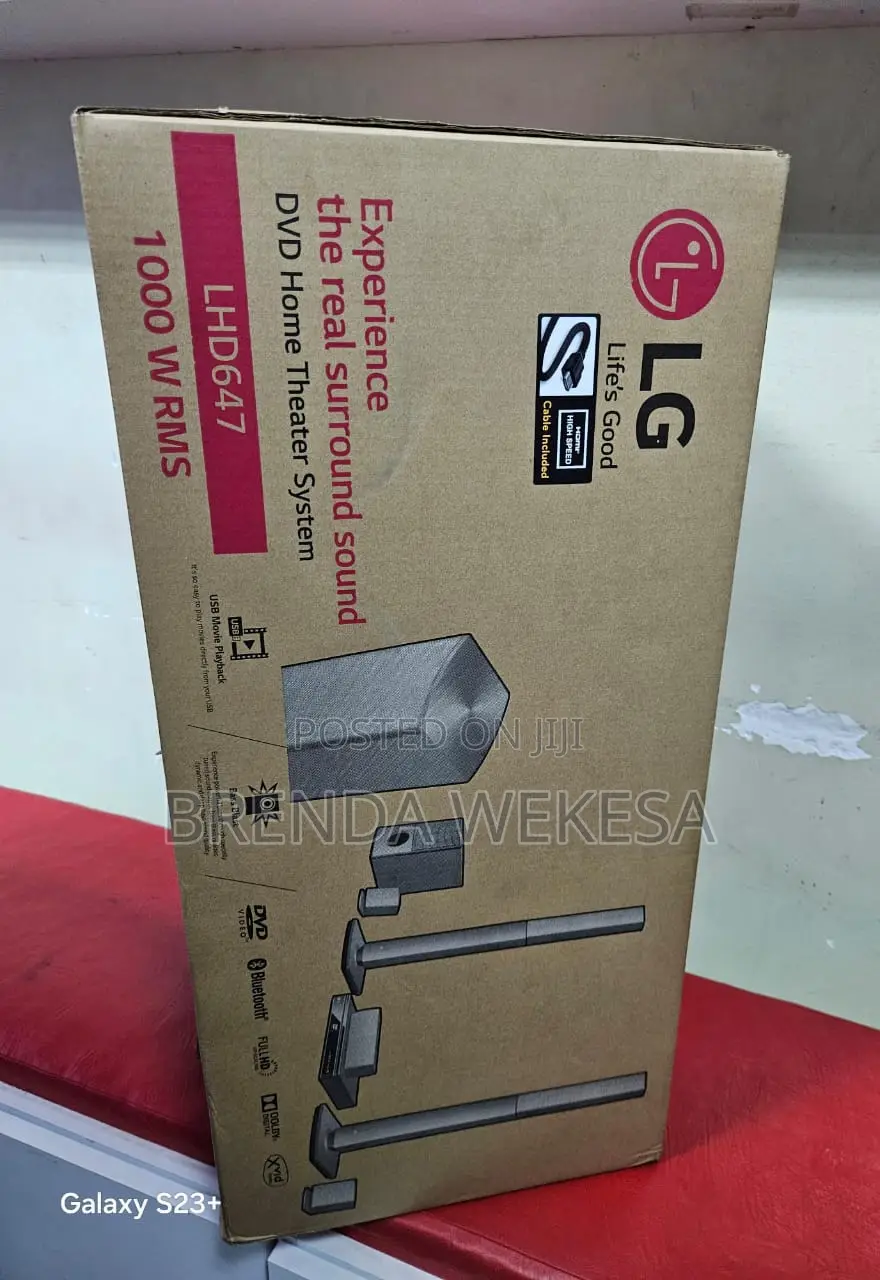 Lg 5.1 Channel Lhd657 1000w Home Theatre Tall Boy