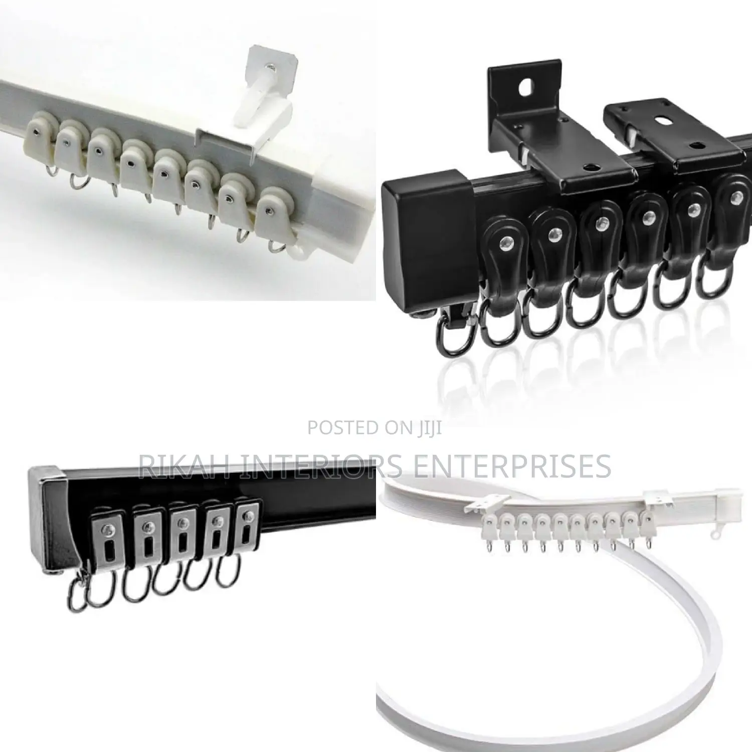 Aluminium Bendable Curtain Rails Curtain Rails