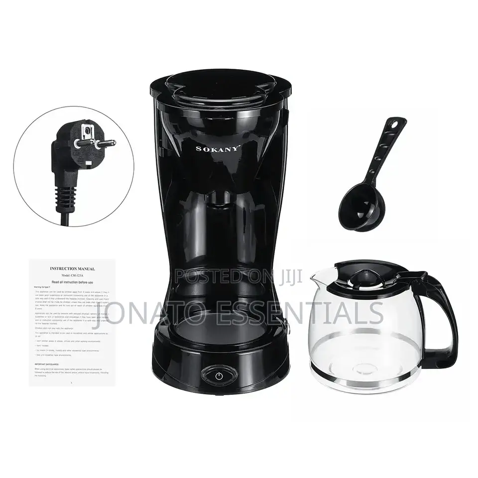 Sokany Automatic Drip Coffee Maker, Home Office Brewing