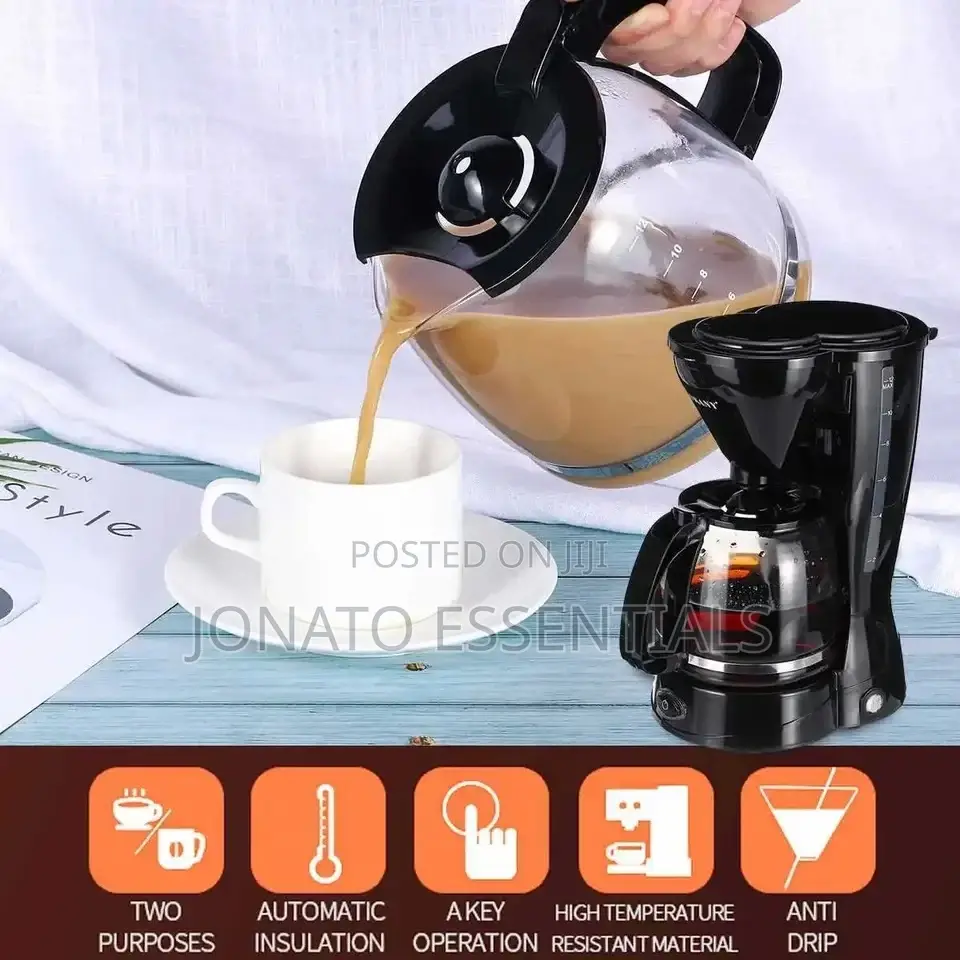 Sokany Automatic Drip Coffee Maker, Home Office Brewing