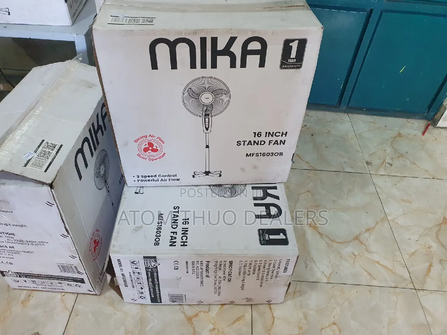Mika 16 Inches Stand Fan / Mika Standing Fan