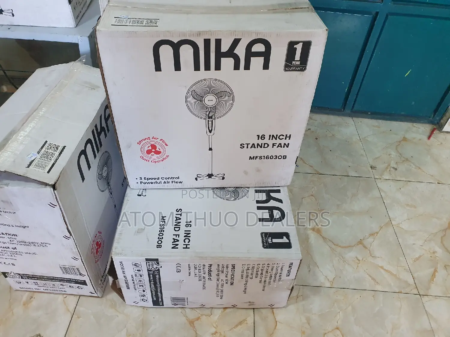 Mika 16 Inches Stand Fan / Mika Standing Fan