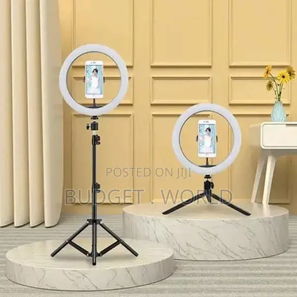 3 Light Modes~ 12 Inches Ringlight and Stand