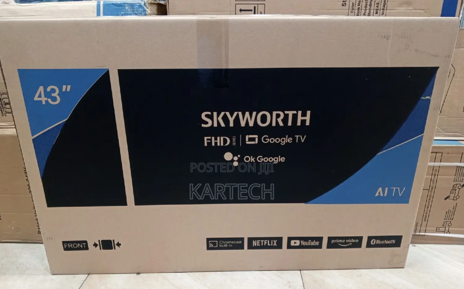43" Inches Skyworth Frameless Smart Tv