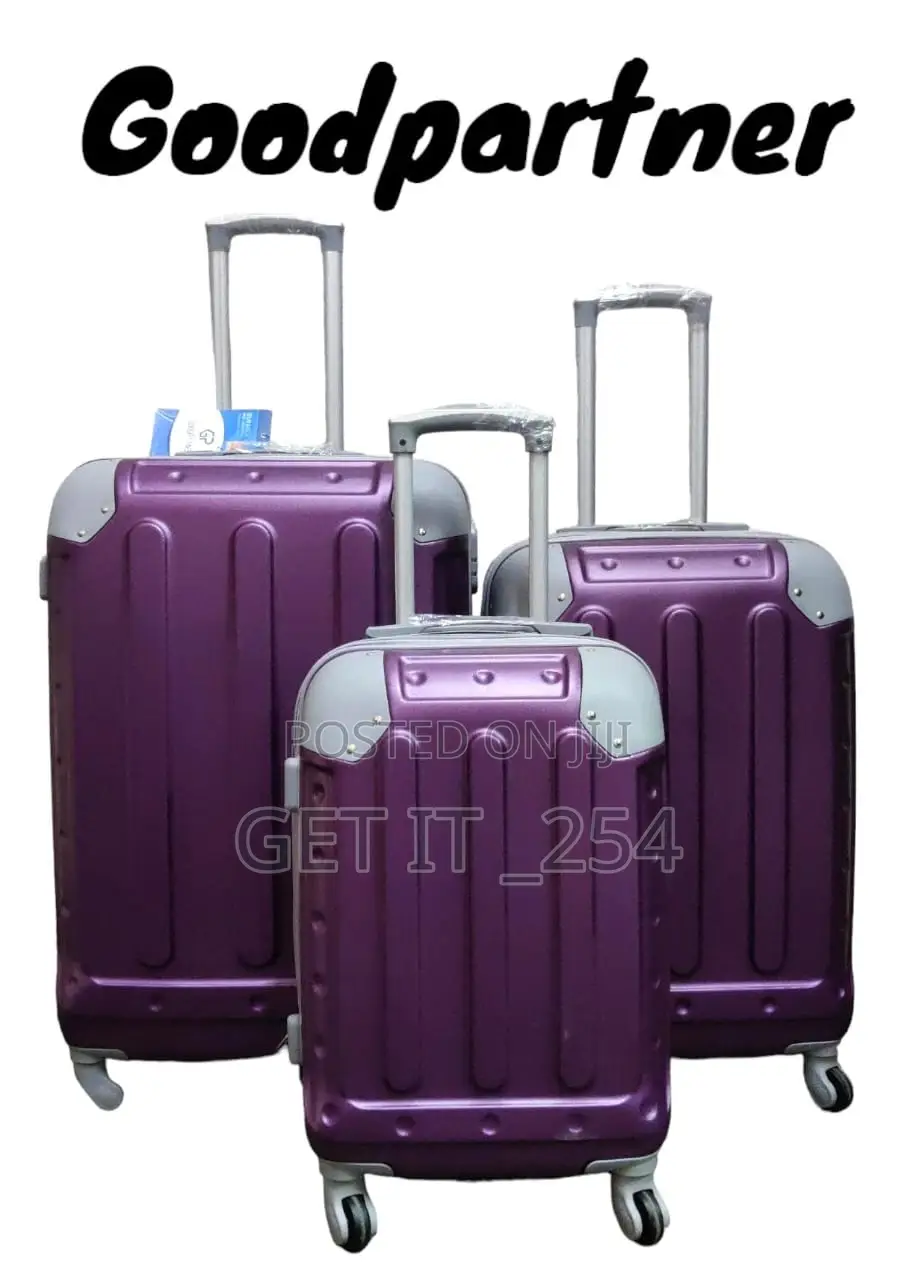 3 In1 Luxurious Fibre Suitcase