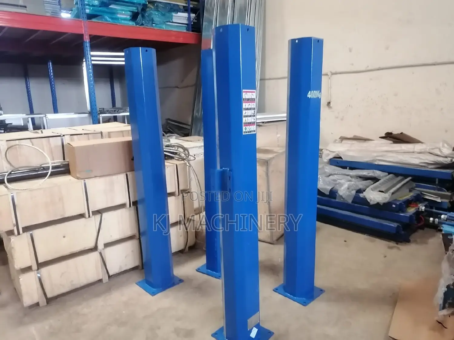 Four Post Lift 4000kg Lifting Capacity Width 2830mm-220\380v