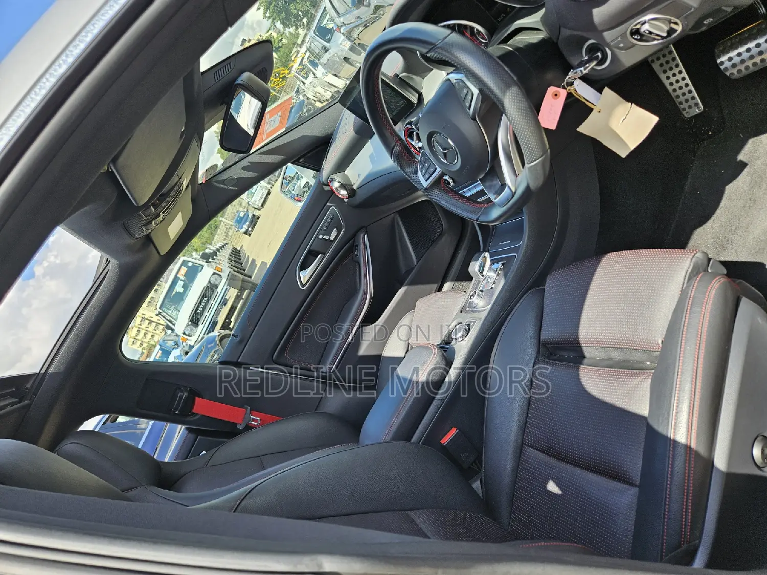Mercedes-Benz CLA-Class AMG CLA 45 4MATIC Sedan 2017 Silver